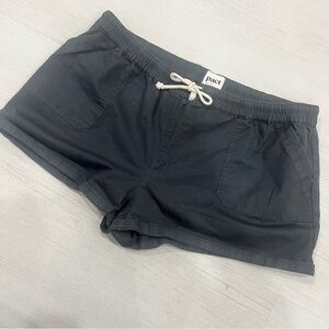 Pact Canvas Tie Grey Drawstring  Shorts Size XXL Organic